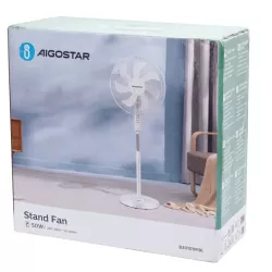 16-calowy 7-łopatkowy mechaniczny wentylator stojący - 8433325331313