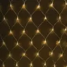 Siatka 200 led 3x1.5m ciepła kurtyna zewnętrzna niskonapięciowa - 8433325381684