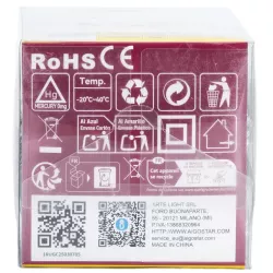 Siatka 200 led 3x1.5m ciepła kurtyna zewnętrzna niskonapięciowa - 8433325381684