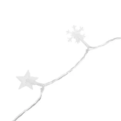 Niskonapięciowa taśma świetlna w kształcie płatków śniegu i - 8433325381196