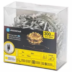 Niskonapięciowa płaska taśma świetlna, Ciepła biel, 30 m - 8433325380908