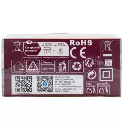 Niskonapięciowa płaska taśma świetlna, Ciepła biel, 30 m - 8433325380908