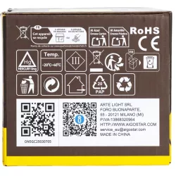 Solarna taśma świetlna G50 z drutu miedzianego, Ciepła biel, 5m - 8433325329105