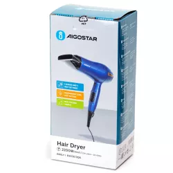 Suszarka do włosów Emily 2200W składana rączka domowa i turystyczna - 8433325410735