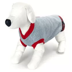 Bluza dres M 30 cm golf dla psa z naszywką misia miękka i wygodna - 8719138065738