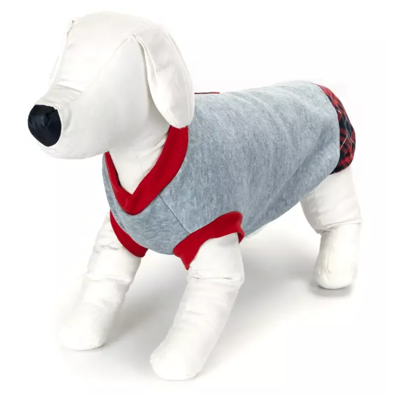 Bluza dres XXL 45 cm golf dla psa z naszywką misia miękka i wygodna - 8719138065769