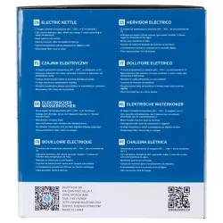 Szklany czajnik elektryczny JOHN 2200 W 1.7L z regulacją temperatury - 8433325408381