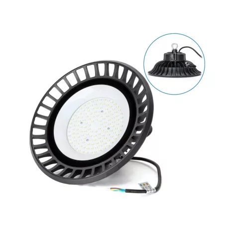 Lampa 100W/230V przemysłowa LED UFO High Bay 12000lm biała zimna 120° - 8433325201623