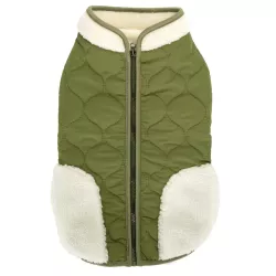 Kurtka pikowana 25 cm rozmiar S płaszczyk dla psa na chłodne dni - 8719138065486