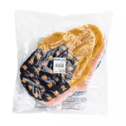 Płaszcz zimowy XS 20 cm w kratkę dla psa z kapturem miękki i ciepły - 8719138065592