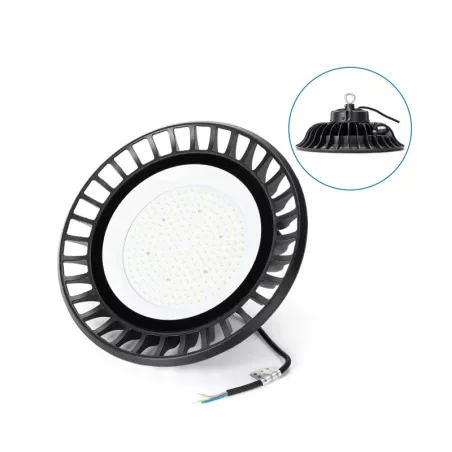 Lampa 150W/230V przemysłowa LED UFO High Bay 18000lm biała zimna 120° - 8433325201647