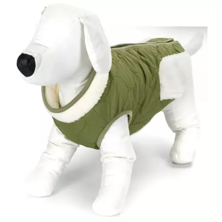 Kurtka pikowana 25 cm rozmiar S płaszczyk dla psa na chłodne dni - 8719138065486