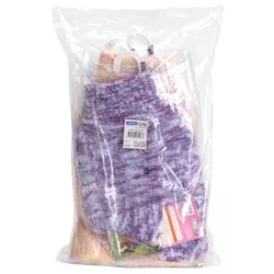 Kolorowy sweterek L 35 cm dla psa z plecionym wzorem miękki i wygodny - 8719138064977