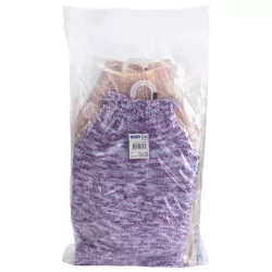 Kolorowy sweterek XL 40 cm dla psa z plecionym wzorem miękki i wygodny - 8719138065134