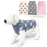 Sweter dla psa S 25 cm żakardowy w gwiazdki miękki ciepły i wygodny - 8719138065240