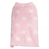 Sweter dla psa M 30 cm żakardowy w gwiazdki miękki ciepły i wygodny - 8719138065257