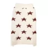 Sweter dla psa L 35 cm żakardowy w gwiazdki miękki ciepły i wygodny - 8719138065264