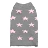 Sweter dla psa XL 40 cm żakardowy w gwiazdki miękki ciepły i wygodny - 8719138065271