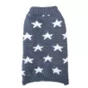 Sweter dla psa XL 40 cm żakardowy w gwiazdki miękki ciepły i wygodny - 8719138065271