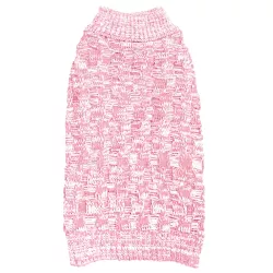 Sweterek S 25 cm dla psa ze ściegiem warkoczowym miękki i wygodny - 8719138065424