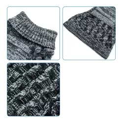 Sweterek S 25 cm dla psa ze ściegiem warkoczowym miękki i wygodny - 8719138065424