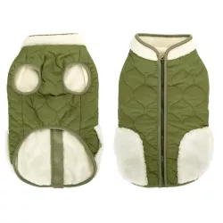 Kurtka pikowana 40 cm rozmiar XL płaszczyk dla psa na chłodne dni - 8719138065516