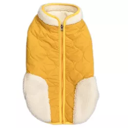 Kurtka pikowana 40 cm rozmiar XL płaszczyk dla psa na chłodne dni - 8719138065516