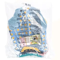 Płaszcz zimowy XL 40 cm w kratkę dla psa z kapturem miękki i ciepły - 8719138065639