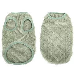 Bluza sweterek XS 20 cm dla psa z plecionym wzorem miękki i wygodny - 8719138065653