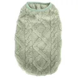 Bluza sweterek S 25 cm dla psa z plecionym wzorem miękki i wygodny - 8719138065660