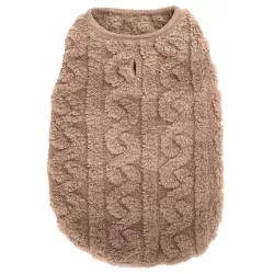 Bluza sweterek XXL 45 cm dla psa z plecionym wzorem miękki i wygodny - 8719138065707