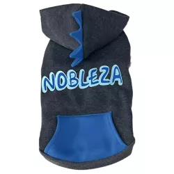 Bluza XXL 45cm dla psa z kapturem kieszonką nadrukiem miękka i wygodna - 8719138065882