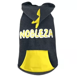 Bluza XXL 45cm dla psa z kapturem kieszonką nadrukiem miękka i wygodna - 8719138065882