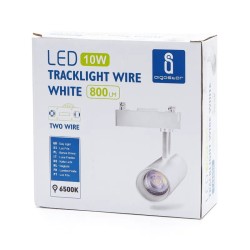 LED Dwuprzewodowe światło szynowe białe  10W - 8433325202194