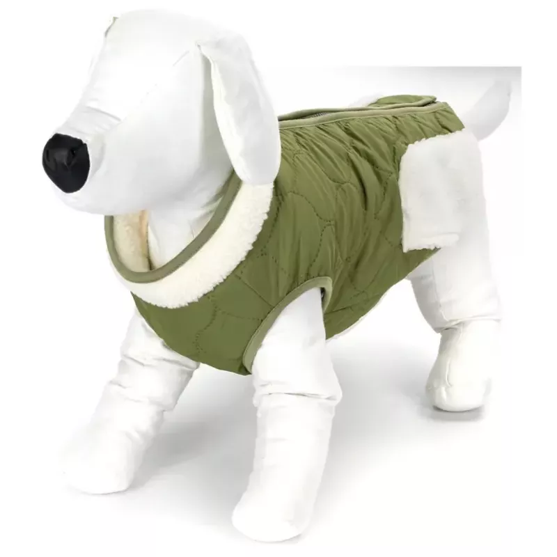 Kurtka pikowana 45 cm rozmiar XXL płaszczyk dla psa na chłodne dni - 8719138065523