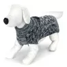 Sweterek XXL 45cm dla psa ze ściegiem warkoczowym miękki i wygodny - 8719138065462