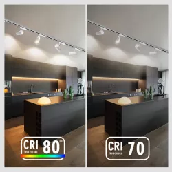 LED Trójprzewodowe światło szynowe białe 10W - 8433325202248