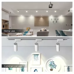 LED Trójprzewodowe światło szynowe białe 10W - 8433325202248