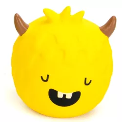 Rogaty diabełek gumowa zabawka dla psa gryzak z dźwiękiem około 6cm-8719138214594