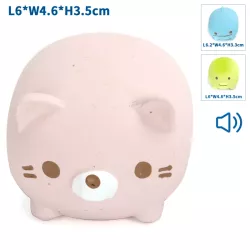 Uroczy zwierzaczek gumowa zabawka dla psa gryzak z dźwiękiem około 6cm-8719138214600