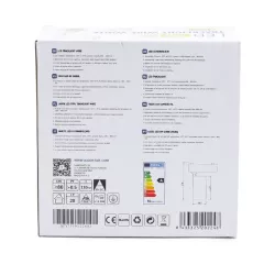 LED Trójprzewodowe światło szynowe białe 10W - 8433325202248