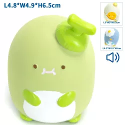 Uroczy zwierzaczek gumowa zabawka dla psa gryzak z dźwiękiem około 6cm-8719138214624