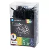 Sznur 10mb 100 led kolorowych lampek choinkowych led Ip44 z zasilaczem - 8433325002817