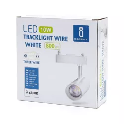 LED Trójprzewodowe światło szynowe białe 10W - 8433325202255