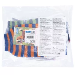 Sweter dla psa XS 20 cm w kontrastowe paski miękki ciepły i wygodny - 8719138064090