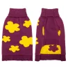 Sweter dla psa XL 40 cm żakardowy w kwiatki miękki ciepły i wygodny - 8719138064618