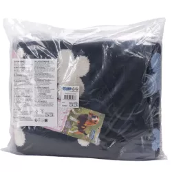 Sweter dla psa XXL 45 cm żakardowy w kwiatki miękki ciepły i wygodny - 8719138064687