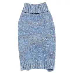 Sweter dla psa M 30 cm żakardowy w kropeczki miękki ciepły i wygodny - 8719138065318