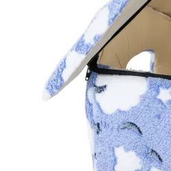 Buda 48x45x39cm ciepły domek dla psa lub kota wygodna i przytulna - 8719138072927