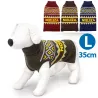 Sweter dla psa L 35 cm żakardowy z logiem miękki ciepły i wygodny - 8719138064380